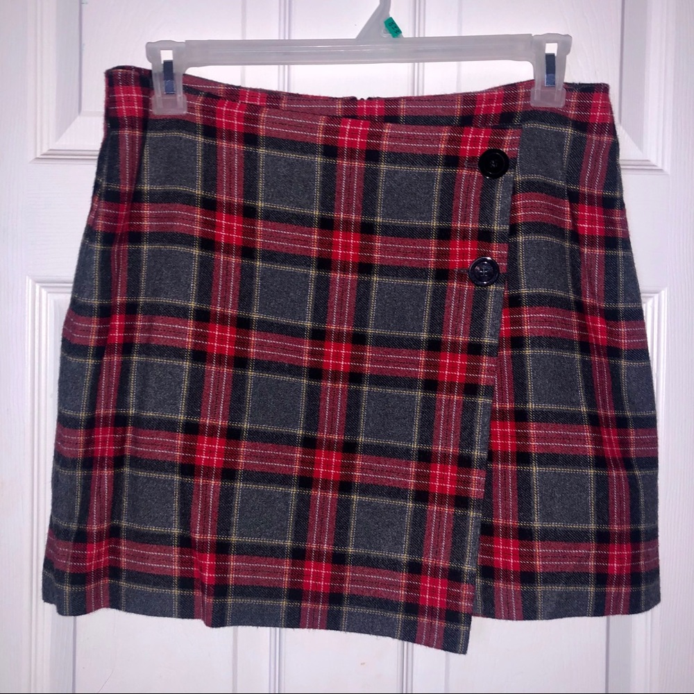 H&M Plaid Skirt